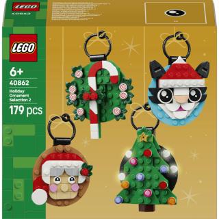 LEGO® Iconic - Ünnepi díszválogatás 2. (40862)