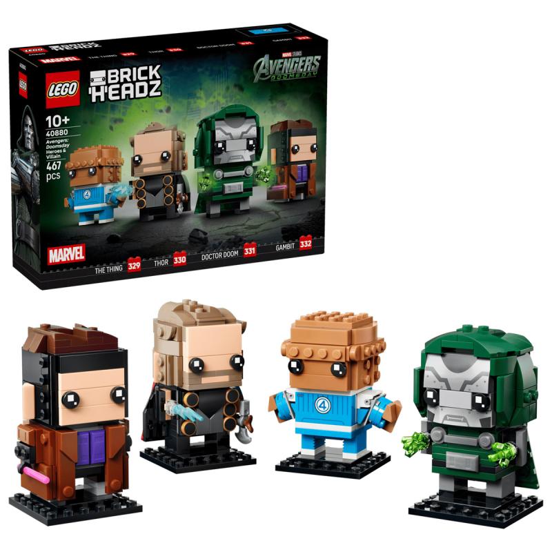 LEGO® Brickheadz - Bosszúállók: Doctor Doom ébredése Hősök és gonosztevők (40880)