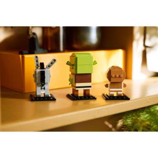 LEGO® Brickheadz - Shrek, Szamár és Mézi figurák (40923)