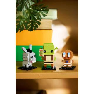 LEGO® Brickheadz - Shrek, Szamár és Mézi figurák (40923)