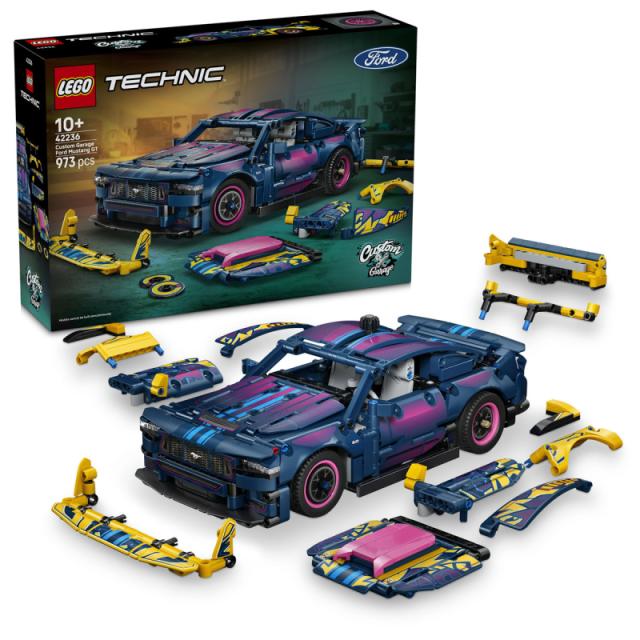 LEGO® Technic - Tuning műhely: Ford Mustang GT autó (42236) 