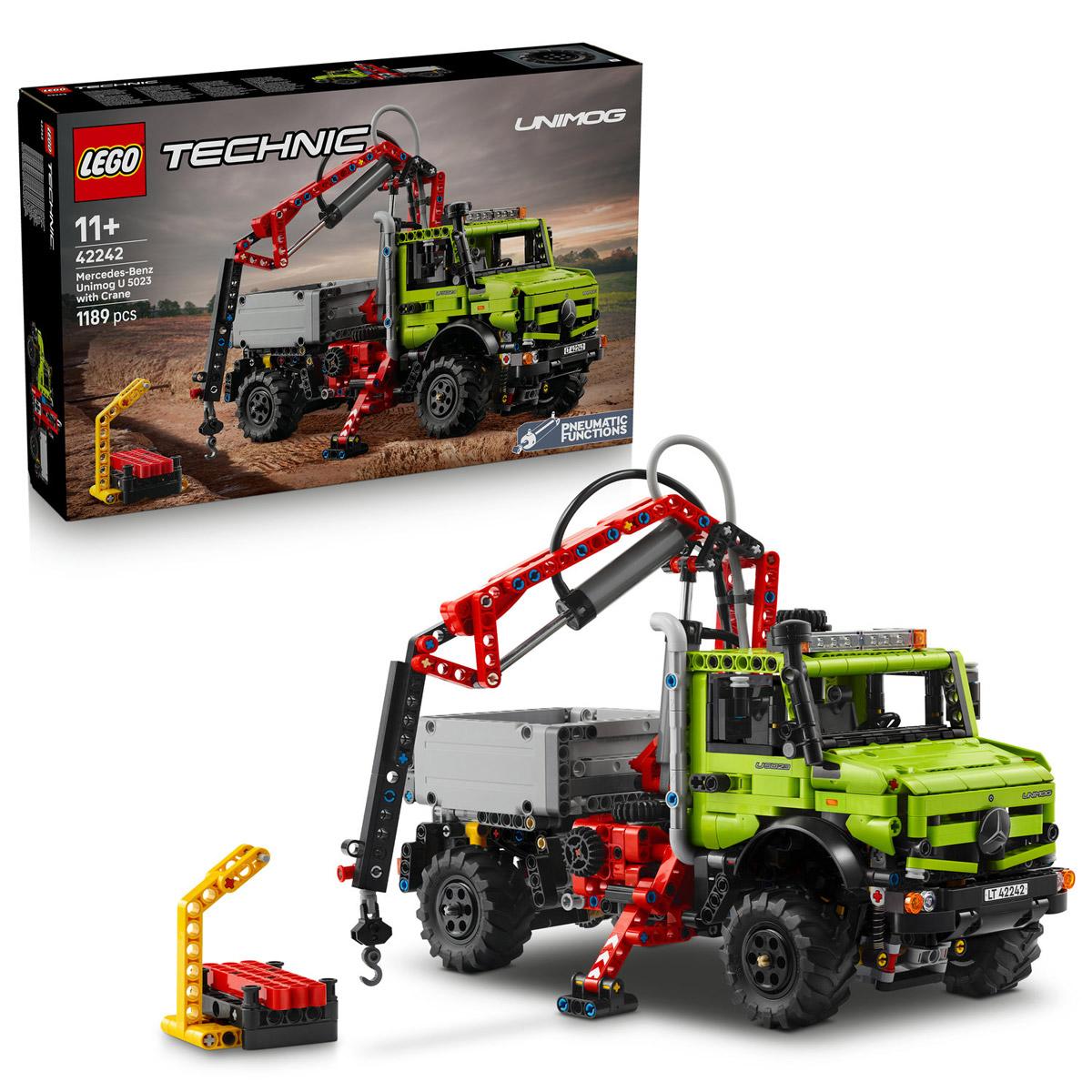 LEGO® Technic - Mercedes-Benz Unimog U 5023 daruval (42242)
