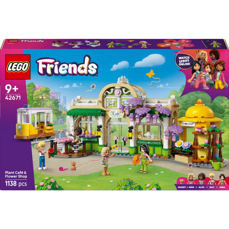 LEGO® Friends - Botanikus kávéház és virágbolt (42671)