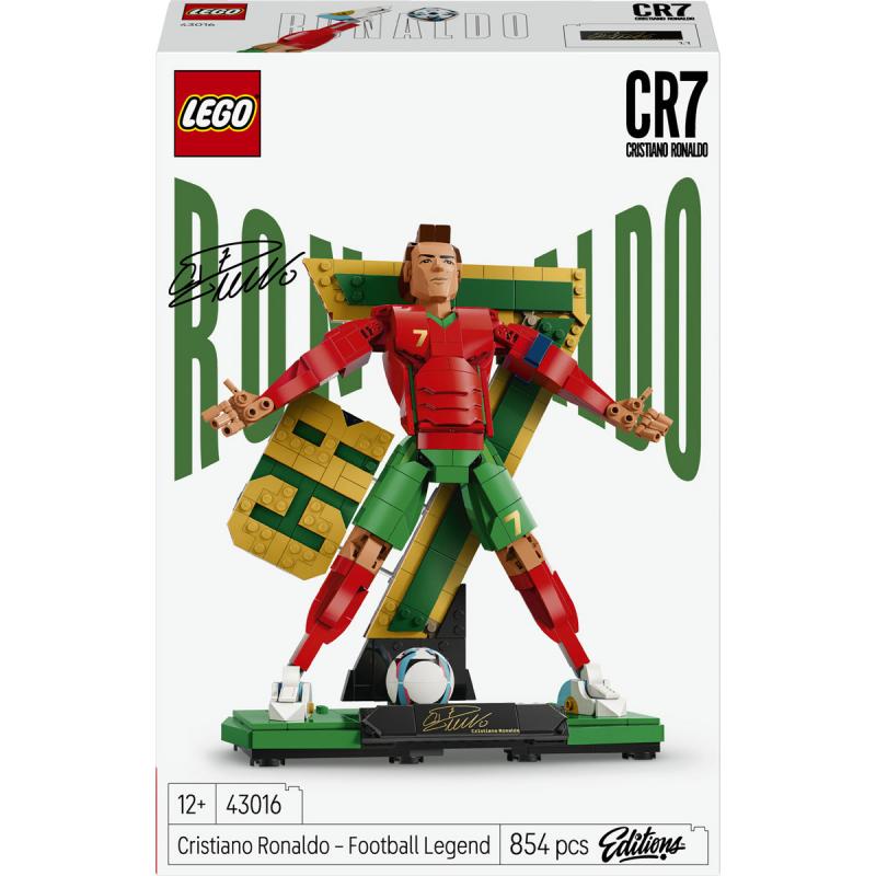 LEGO® Editions - Cristiano Ronaldo – Futball-legenda (43016)