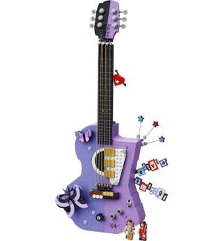 LEGO® Editions - Olivia Rodrigo kettős stílusú gitárja (43031)