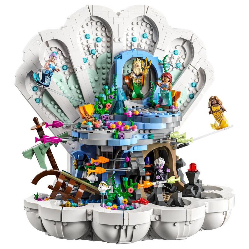 LEGO® Disney - A kis hableány királyi gyöngykagylója (43225)