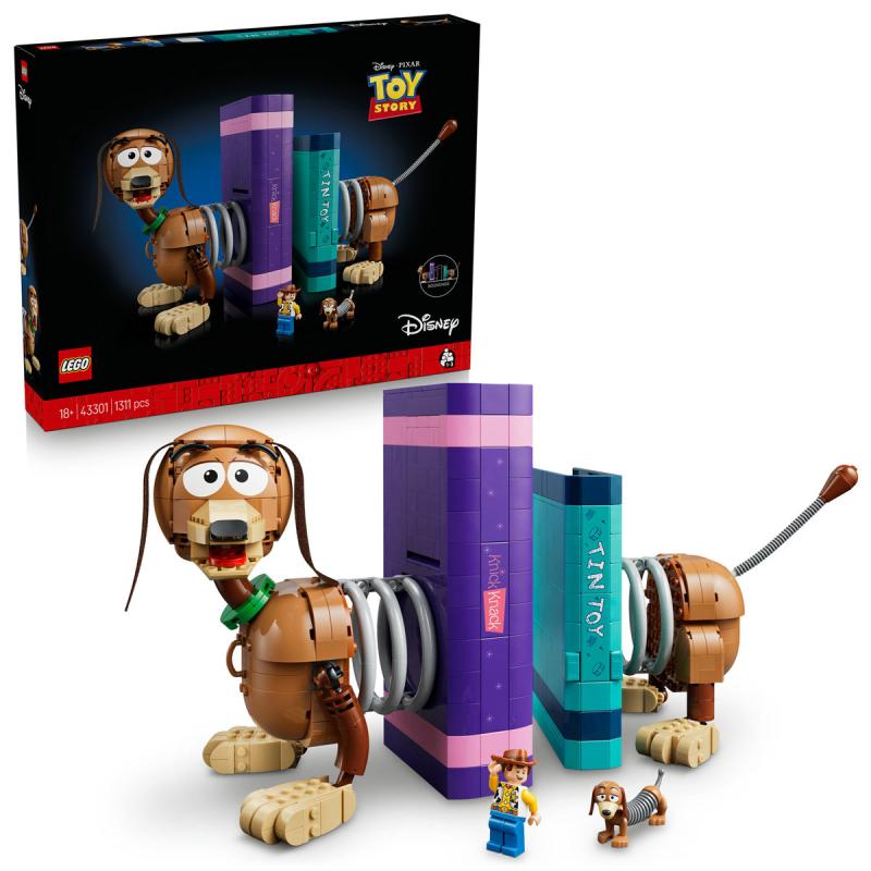 LEGO® Disney - Toy Story: Slinky kutya könyvtámasz (43301)