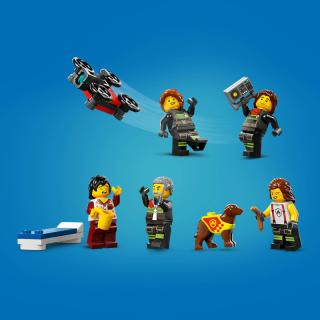 LEGO® City - Tűzoltóállomás és tűzoltóautó (60414) 