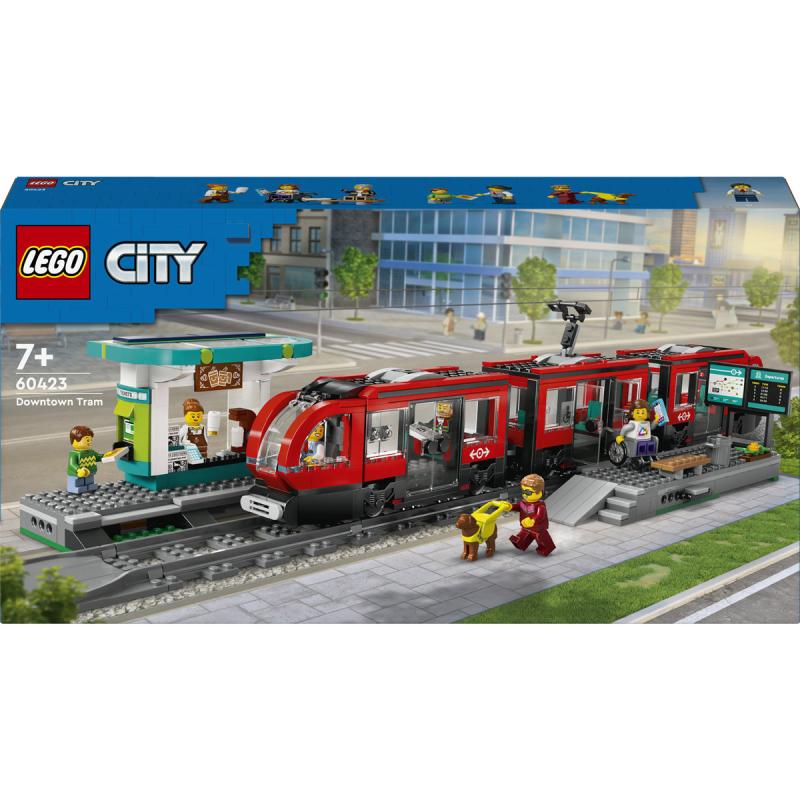 LEGO® City - Belvárosi villamos és megálló (60423) 