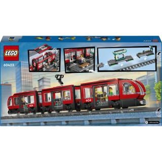 LEGO® City - Belvárosi villamos és megálló (60423) 