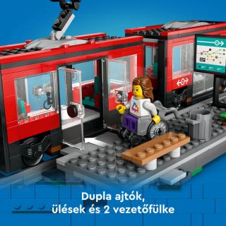 LEGO® City - Belvárosi villamos és megálló (60423) 
