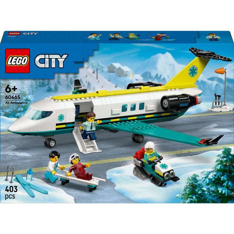 LEGO® City - Sürgősségi mentőrepülőgép (60465)