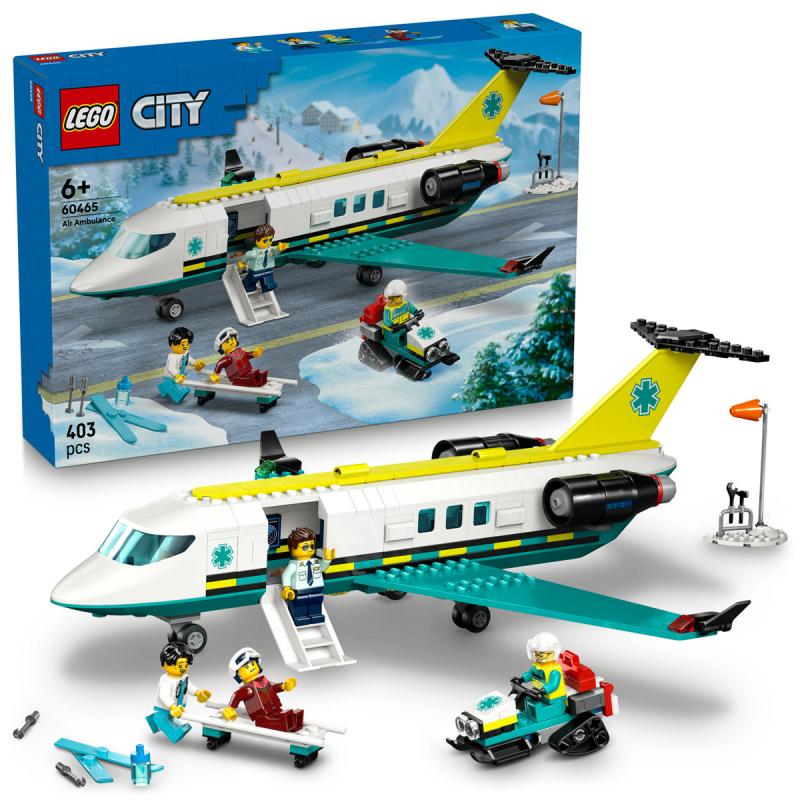 LEGO® City - Sürgősségi mentőrepülőgép (60465)