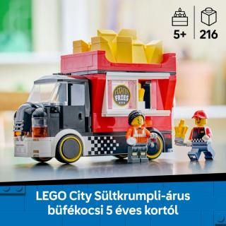 LEGO® City - Sültkrumpli-árus büfékocsi (60488)