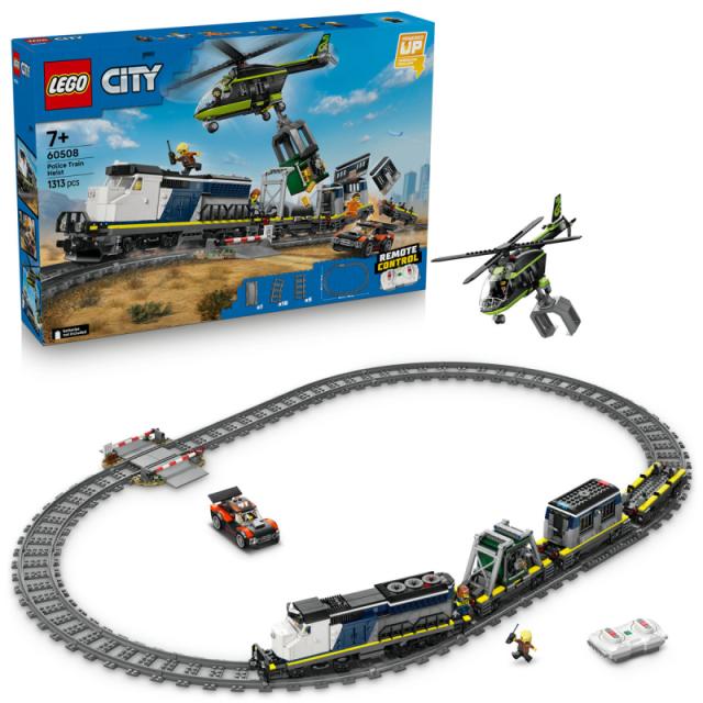 LEGO® City - Rablás a rendőrségi vonaton (60508)