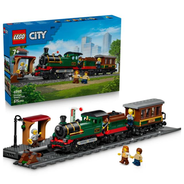 LEGO® City - Nosztalgia gőzmozdony (60511)
