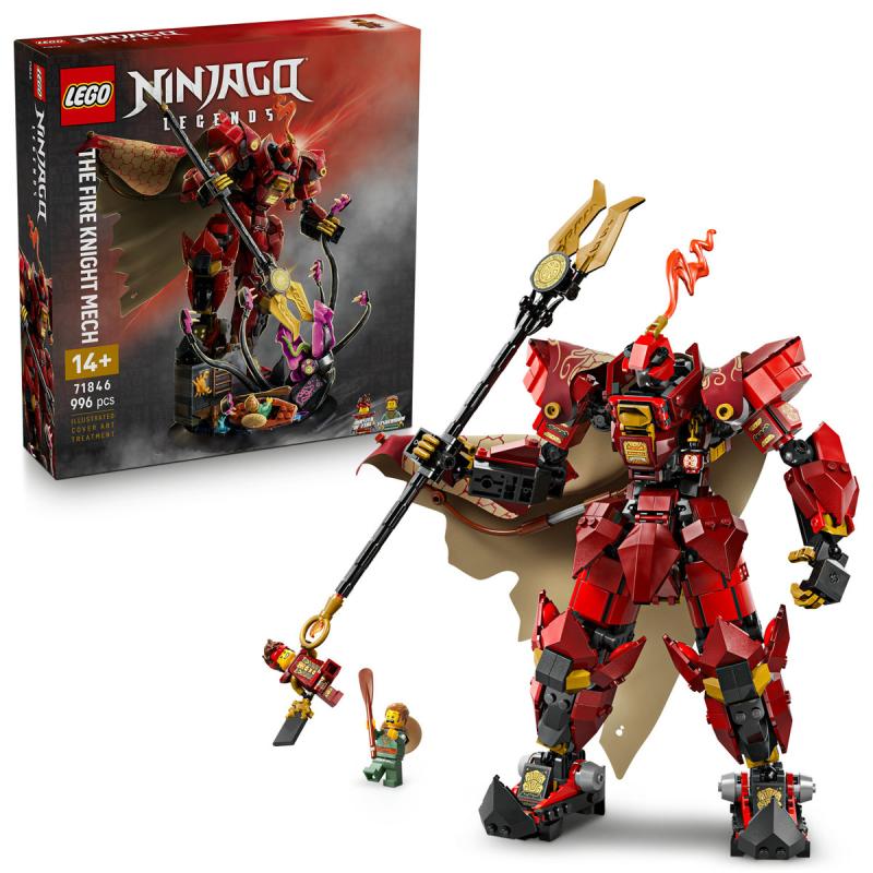 LEGO® NINJAGO - Tűzlovag harci robot (71846)