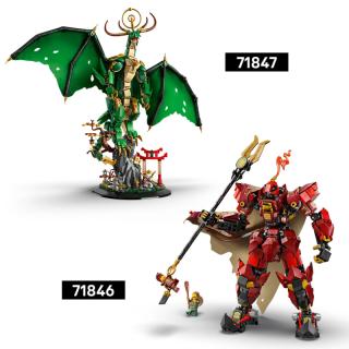 LEGO® NINJAGO - Tűzlovag harci robot (71846)