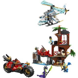 LEGO® NINJAGO - Nindzsajárművek csatája a lombháznál (71857)