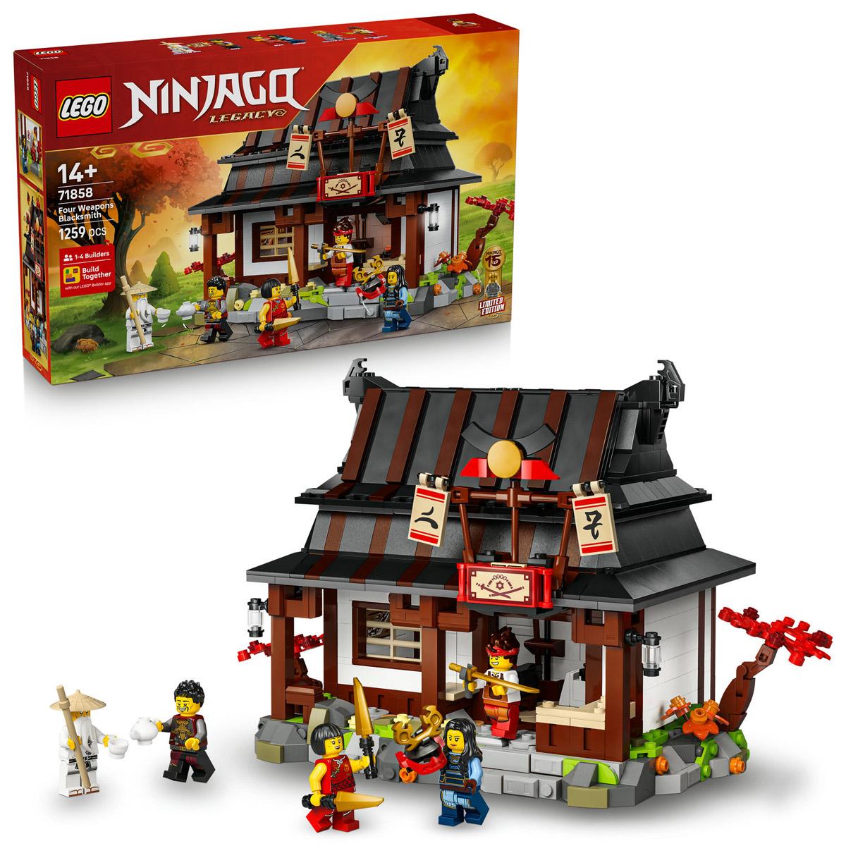 LEGO® NINJAGO - Négy Fegyver Kovácsműhely, 15. évforduló (71858)