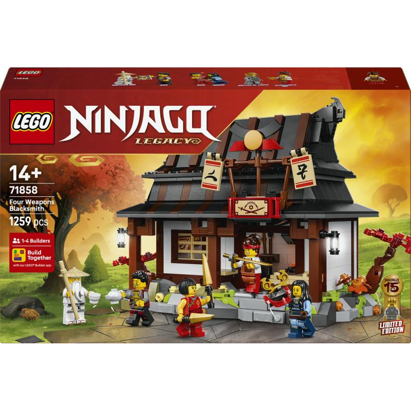 LEGO® NINJAGO - Négy Fegyver Kovácsműhely, 15. évforduló (71858)