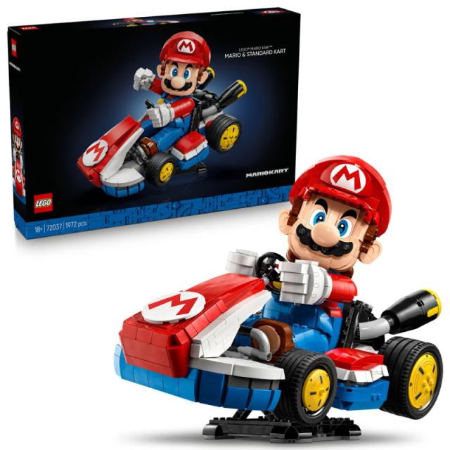 LEGO® Super Mario - Mario Kart™: Mario & Standard Kart (72037)