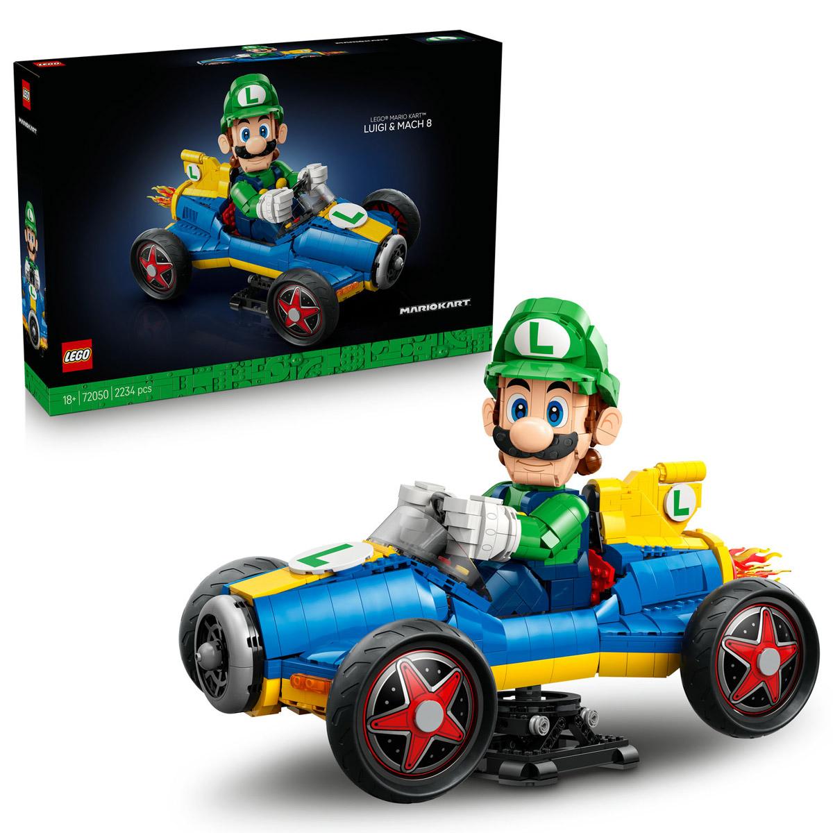 LEGO® Super Mario - Mario Kart™ – Luigi és Mach 8 (72050)