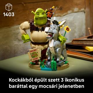 LEGO® Shrek, Szamár és Csizmás Kandúr (72423)