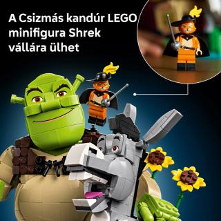 LEGO® Shrek, Szamár és Csizmás Kandúr (72423)