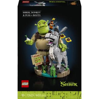 LEGO® Shrek, Szamár és Csizmás Kandúr (72423)