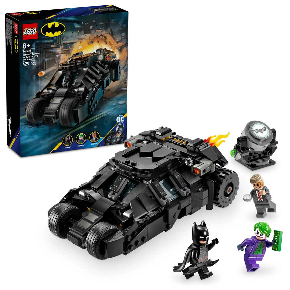 LEGO® DC Batman - Batman™ Tumbler vs. Kétarc™ és Joker™ (76303)