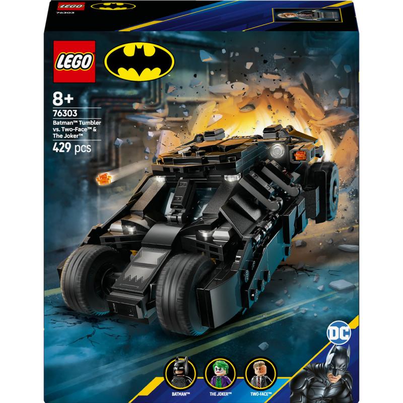 LEGO® DC Batman - Batman™ Tumbler vs. Kétarc™ és Joker™ (76303)