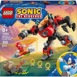 LEGO® Sonic the Hedgehog - Knuckles vs. Dr. Eggman Egg Crusher robotja (77005)