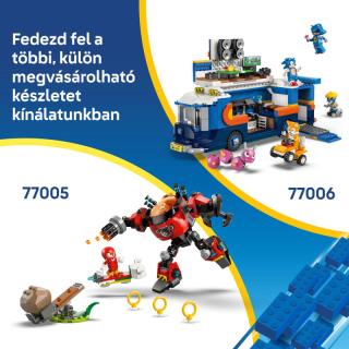 LEGO® Sonic the Hedgehog - Knuckles vs. Dr. Eggman Egg Crusher robotja (77005)