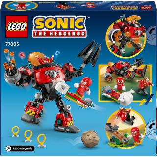 LEGO® Sonic the Hedgehog - Knuckles vs. Dr. Eggman Egg Crusher robotja (77005)