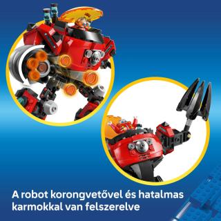 LEGO® Sonic the Hedgehog - Knuckles vs. Dr. Eggman Egg Crusher robotja (77005)