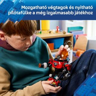 LEGO® Sonic the Hedgehog - Knuckles vs. Dr. Eggman Egg Crusher robotja (77005)