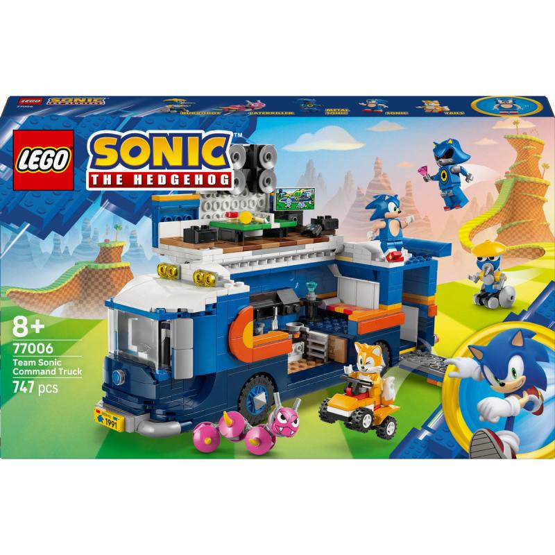 LEGO® Sonic the Hedgehog - Sonic csapatának járműbázisa (77006)