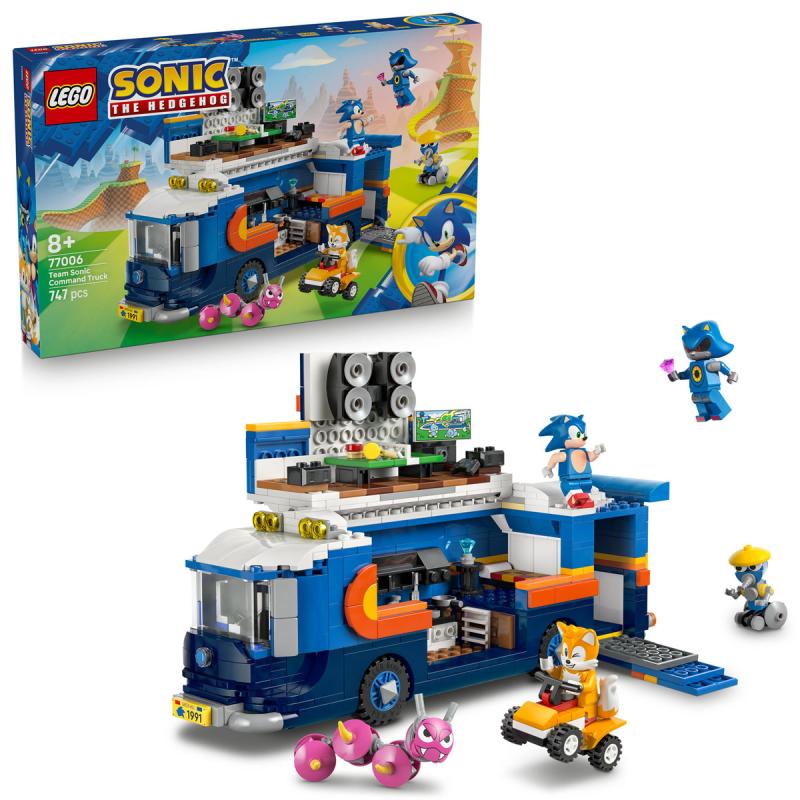 LEGO® Sonic the Hedgehog - Sonic csapatának járműbázisa (77006)