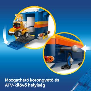 LEGO® Sonic the Hedgehog - Sonic csapatának járműbázisa (77006)