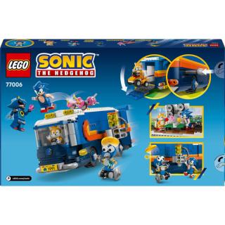 LEGO® Sonic the Hedgehog - Sonic csapatának járműbázisa (77006)