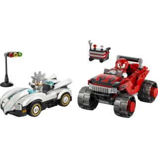LEGO® Sonic the Hedgehog - Silver autója Knuckles monster truckja ellen (77118)