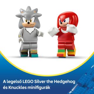 LEGO® Sonic the Hedgehog - Silver autója Knuckles monster truckja ellen (77118)