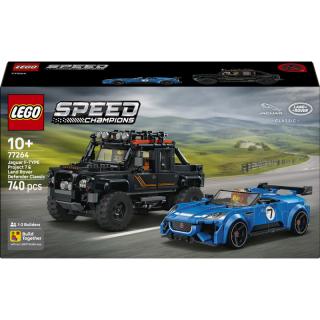 LEGO® Speed Champions - Jaguar Project 7 és Land Rover Defender (77264)