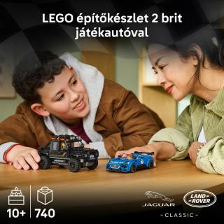LEGO® Speed Champions - Jaguar Project 7 és Land Rover Defender (77264)