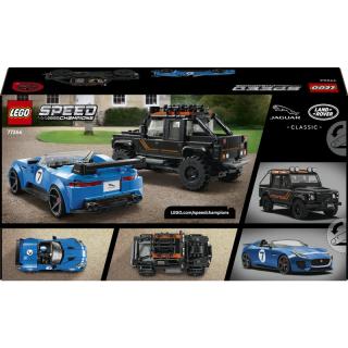 LEGO® Speed Champions - Jaguar Project 7 és Land Rover Defender (77264)