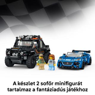 LEGO® Speed Champions - Jaguar Project 7 és Land Rover Defender (77264)
