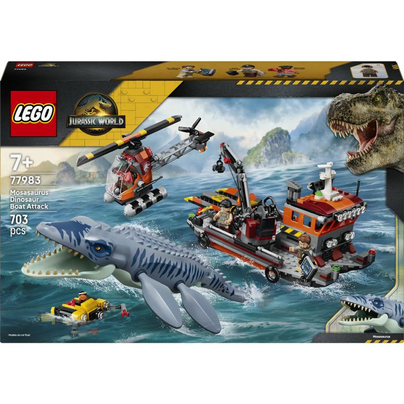 LEGO® Jurassic World - A mosasaurus támadása (77983)