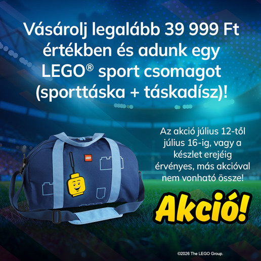 Ajándék LEGO sport csomag akció!