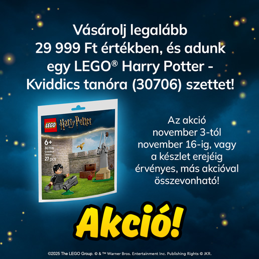 LEGO® Harry Potter™ - Kviddics tanóra (30706) akció!